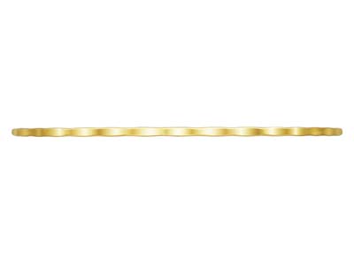 Gold Filled 1.3mm Hammered Wire    Stacking Bangle - Standard Image - 1
