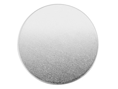 Sterling Silver Blank Fb00700      0.50mm X 7mm Fully Annealed Round  7mm, 100% Recycled Silver - Standard Image - 1