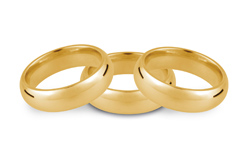 9ct Yellow Weddings Rings